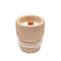 Plaster Cup Scented Candle – Smokeless Bedroom Decor