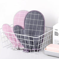 Double-Sided Exfoliating Bath Mitt, Deep Cleansing Shower Glove for Men & Women