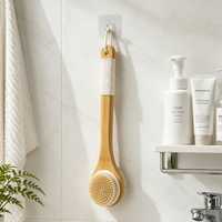 Long Handle Bamboo Body Brush