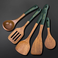 Natural Wooden Cooking Utensil Set – 3 Piece  Kitchen Tools