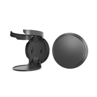 Foldable Wall Mount Cup Holder, Self-Adhesive Punch-Free Water Coffee Cup Storage Rack