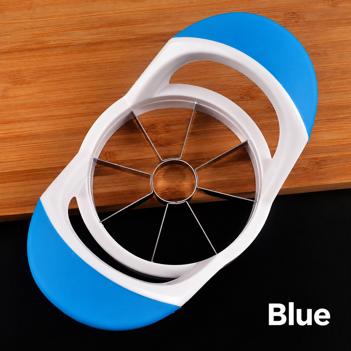 Stainless Steel Apple Slicer and Corer, Handheld Fruit Cutter