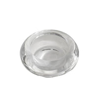 French Vintage Glass Candle Holder