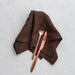 Linen Napkins for Effortlessly Elegant Dining, 34 x 34 cm Cloth Napkins in Earthy Colors