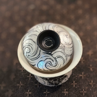 Silver Shadow Black Glaze Gaiwan