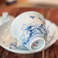 Magnolia Moon Gaiwan & Jade Cup Set
