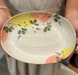 Mountain Rabbit Rustic Oval Serving Plate
