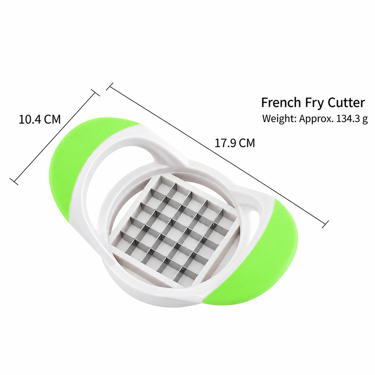Stainless Steel French Fry Cutter, Manual Potato Slicer
