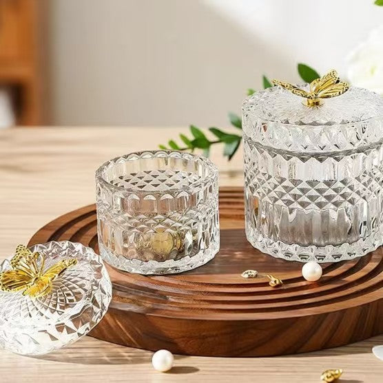 Glass Storage Jar Airtight Candy Container