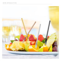 Stainless Steel Mini Dessert Fork Elegant Fruit Fork Cocktail Fork