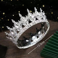 Crystal Crown Cake Topper and Decorative Ornament
