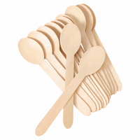Disposable Wooden Spoons Biodegradable Cutlery