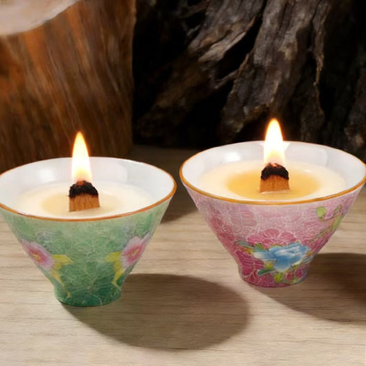 Royal-Style Teacup Scented Candle