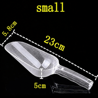 Polycarbonate Ice Scoop, Clear Multipurpose Food-Grade Scoop