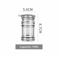 Acrylic Oil Dispenser Bottle with Non-Drip Spout