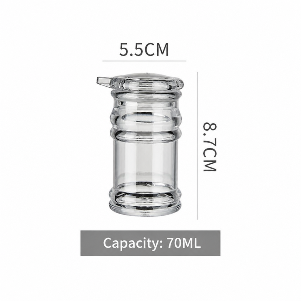 Acrylic Oil Dispenser Bottle with Non-Drip Spout