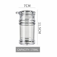 Acrylic Oil Dispenser Bottle with Non-Drip Spout