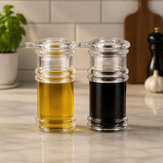 Acrylic Oil Dispenser Bottle with Non-Drip Spout