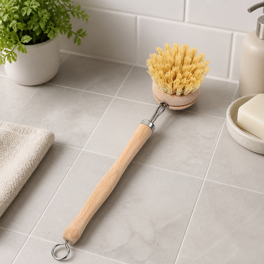 Natural Loofah & Sisal Kitchen Cleaning Brush