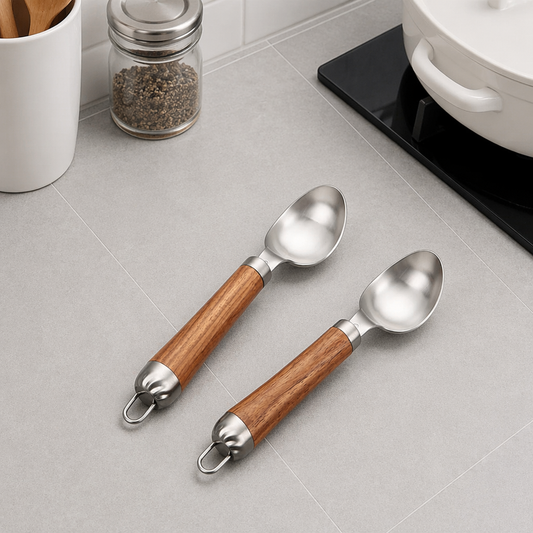304 Stainless Steel Ice Cream Scoop with Trigger