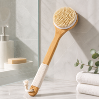 Long Handle Bamboo Body Brush