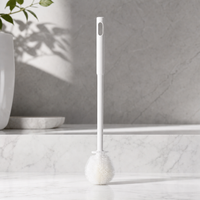 Silicone Cup Brush – Soft Bristle Bottle Cleaning Brush, 90° Corner Scrubber for Water Bottle Mug Glass Cup Kitchen Cleaning