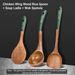Natural Wooden Cooking Utensil Set – 3 Piece  Kitchen Tools