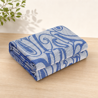 Soft Wrinkle-Resistant Luxury Throw Blanket 130 x 190 cm Nordic Air Conditioning Nap Blanket