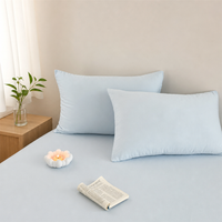 ashed Cotton Pillowcase – Soft Breathable Easy Care Pillow Cover