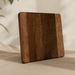 Acacia Wood Coaster – Square Heat-Resistant Wooden Mug Mat for Coffee Cups