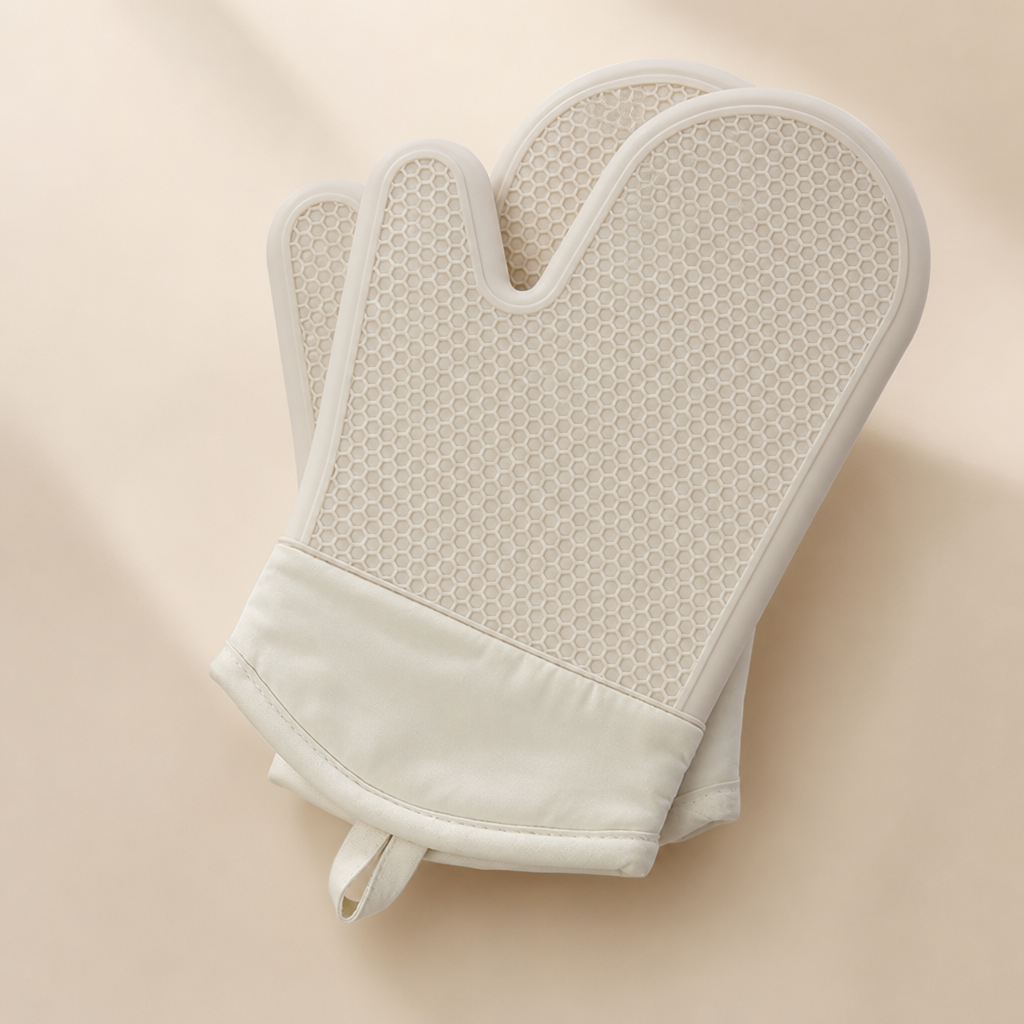 Silicone Oven Mitt – Heat-Resistant Non-Slip Microwave Glove