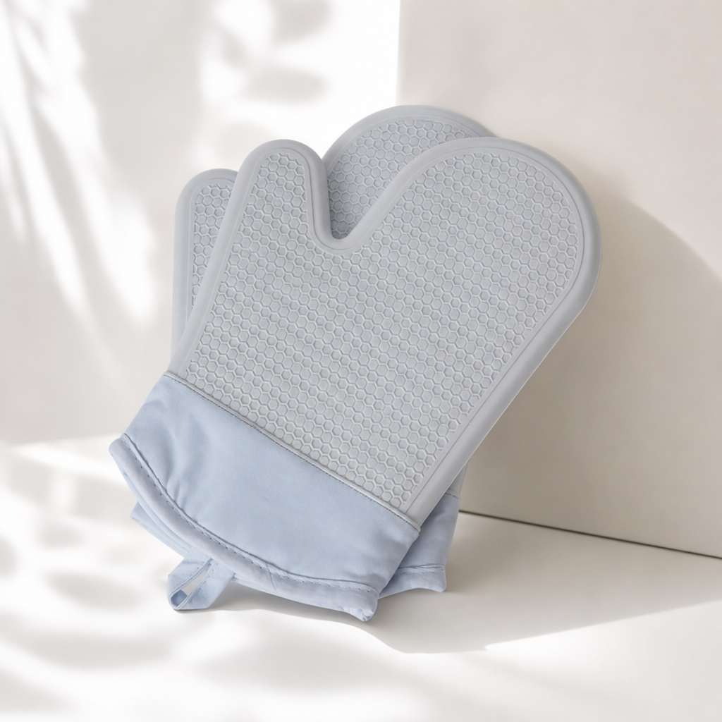 Silicone Oven Mitt – Heat-Resistant Non-Slip Microwave Glove