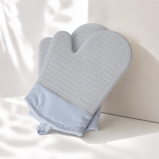 Silicone Oven Mitt – Heat-Resistant Non-Slip Microwave Glove