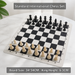 Portable Folding Chess Board Mat – PVC Leather Travel Chess Pad