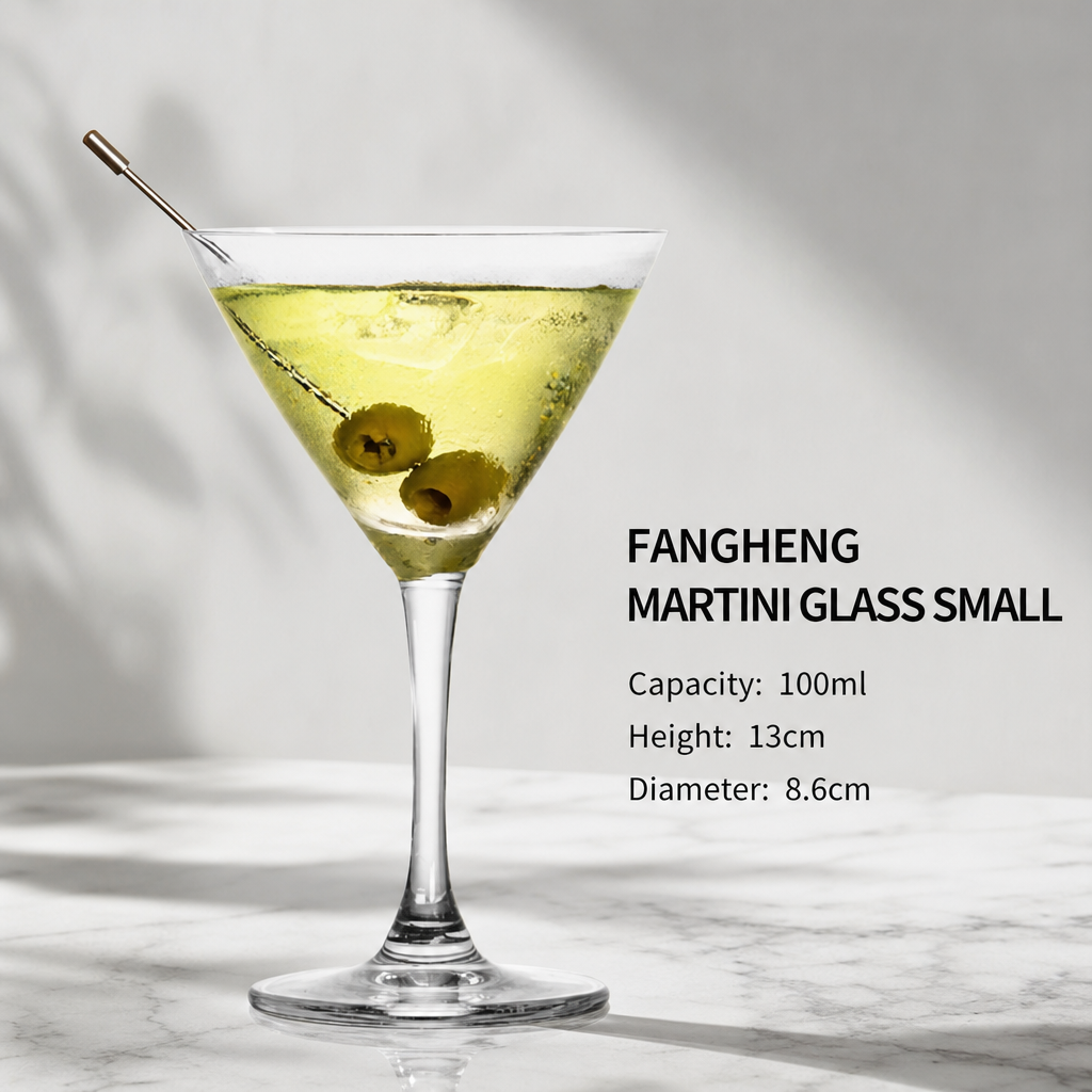 Creative Elevated Glass Cup Unique Design Decorative Drinking Glass Modern Tableware