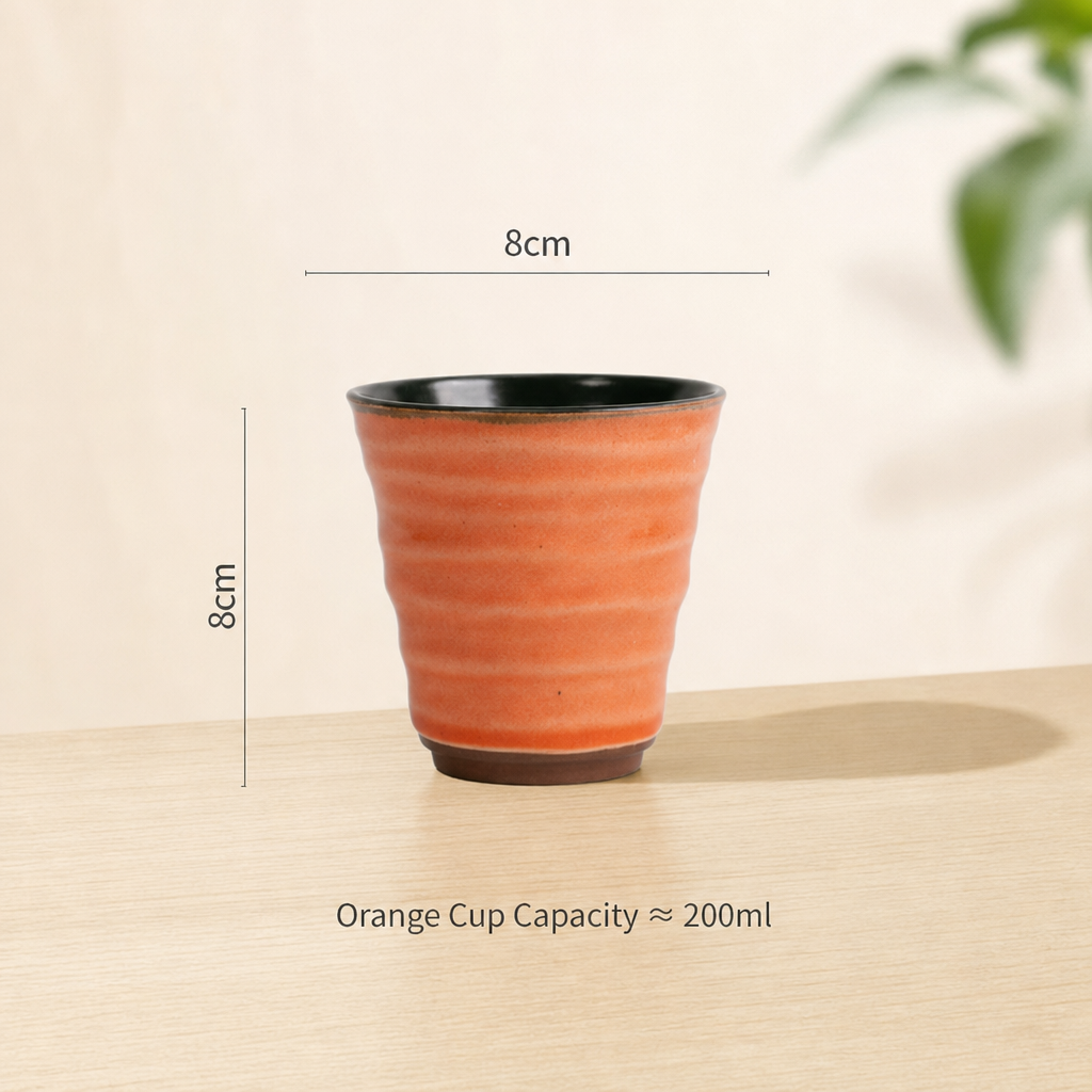 Japanese Vintage Ceramic Coffee Cup Tea Cup Minimalist Home Mug