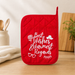 Christmas Heat Resistant Placemat Coaster BBQ Table Mat Set