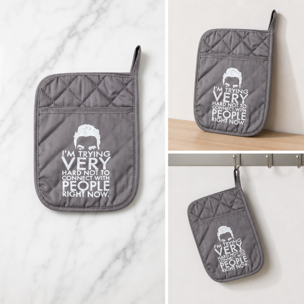 Christmas Heat Resistant Placemat Coaster BBQ Table Mat Set
