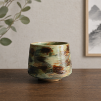 Vintage Ceramic Tea Cup Handmade Pottery Personal Mug