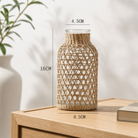 Woven Vase-Boho Natural Grass Planter