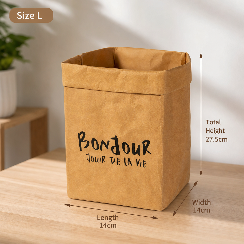 Printed Kraft Paper Storage Bag