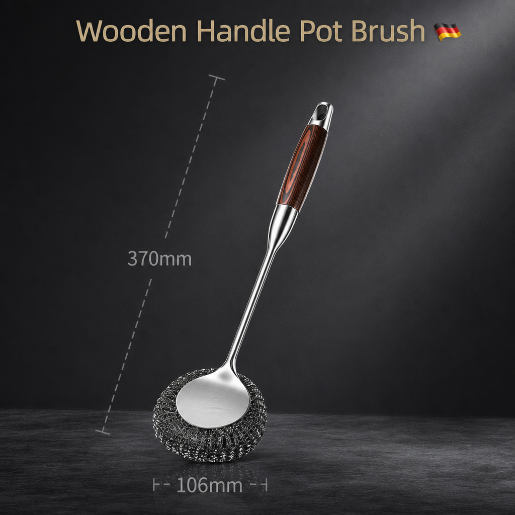 304 Stainless Steel Pot Brush