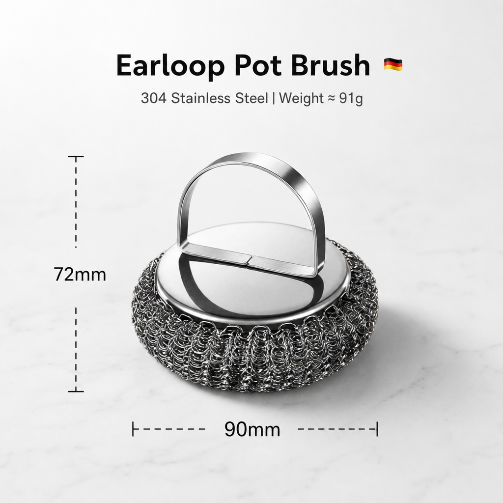 304 Stainless Steel Pot Brush