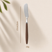 304 Stainless Steel Butter Knife with Walnut Handle
