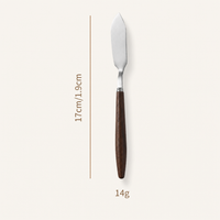 304 Stainless Steel Butter Knife with Walnut Handle