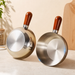 Stainless Steel Saucepan with Wooden Handle