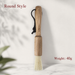 Beech Wood Basting Brush – Natural Bristle Pastry Brush