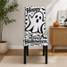 Halloween Chair Cover – Spooky Face Party Chair Slipcover