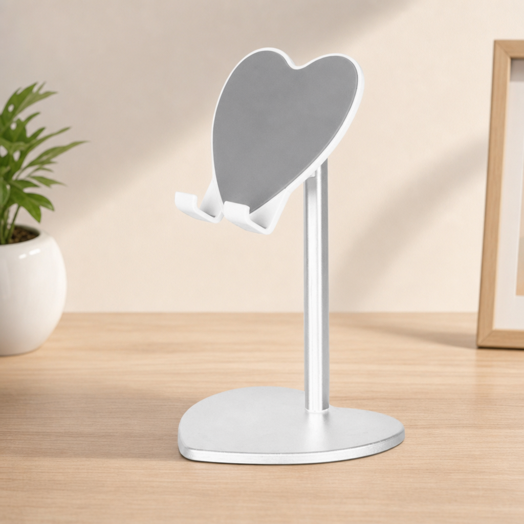Aluminum Alloy Adjustable Desktop Stand – Height Adjustable Extendable Support Rack