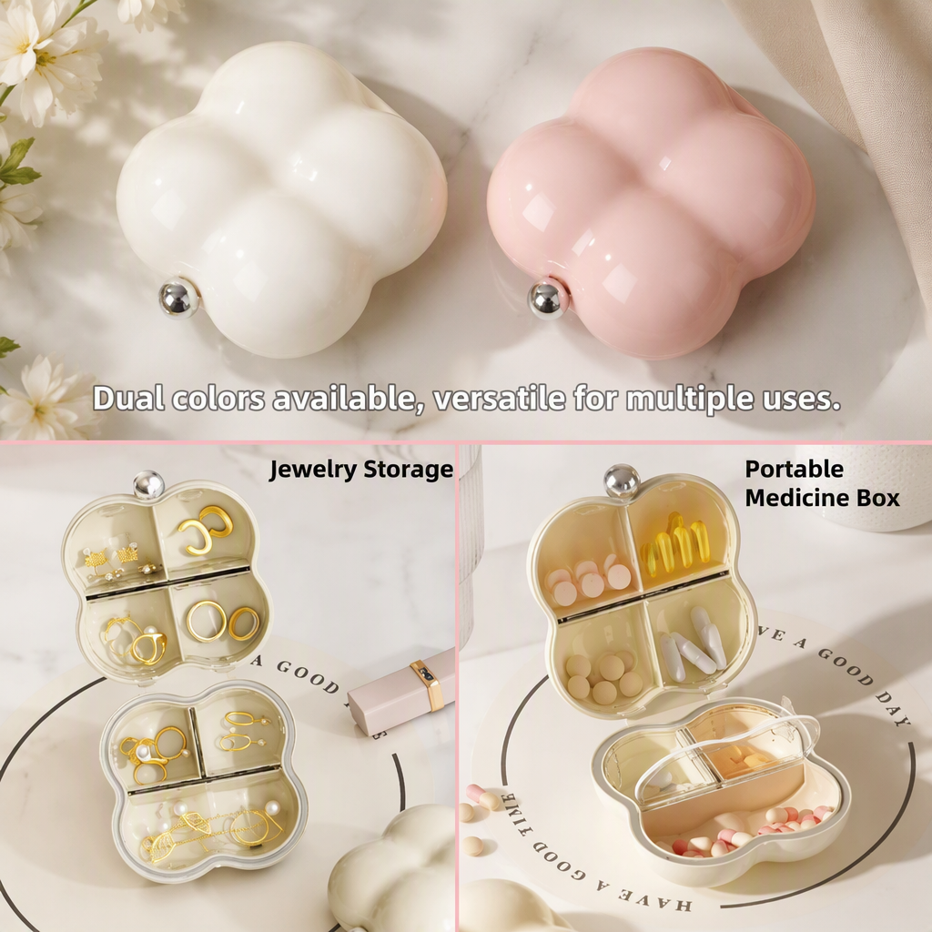 Mini Cotton Candy Jewelry Box – Cute Ring & Jewelry Storage Case